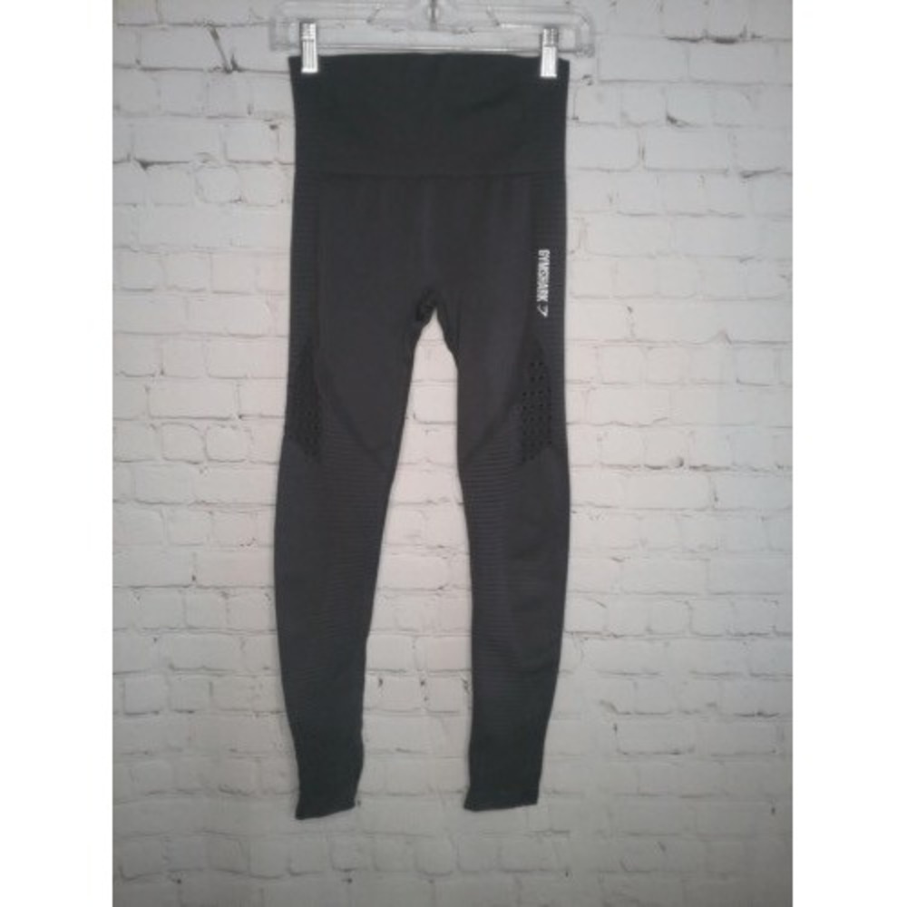 Gymshark Dark Gray Flex High Waisted Leggings Women S China Nylon/Spandex‎